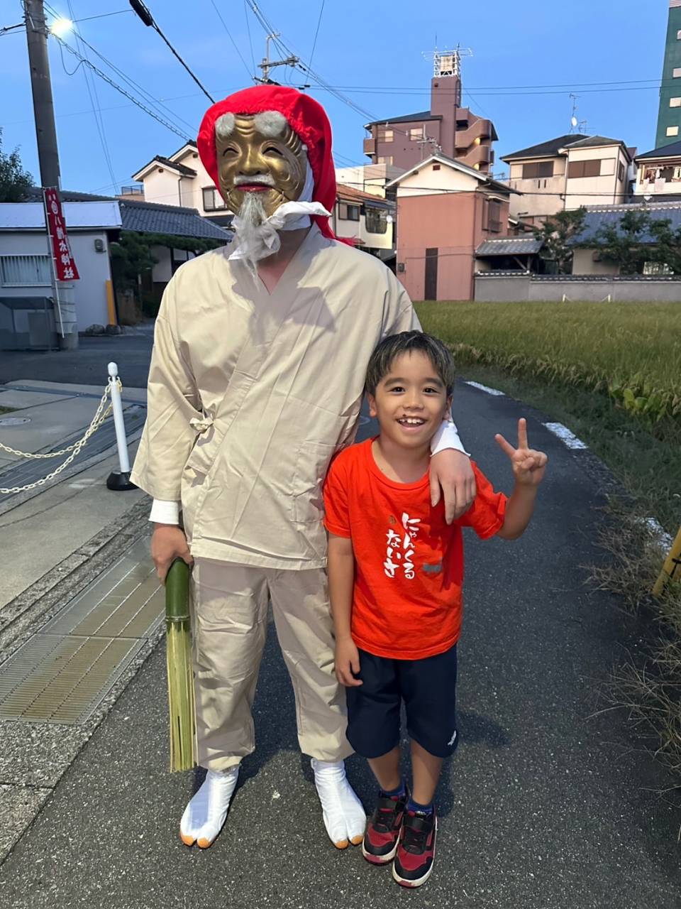 恐怖の天狗祭りです